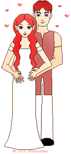 Gif animé amour couple